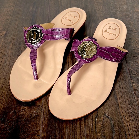 Jack Rogers Shoes - Jack Rogers purple sandal size 7